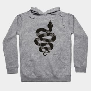 Large Snake Stripes Hoodie